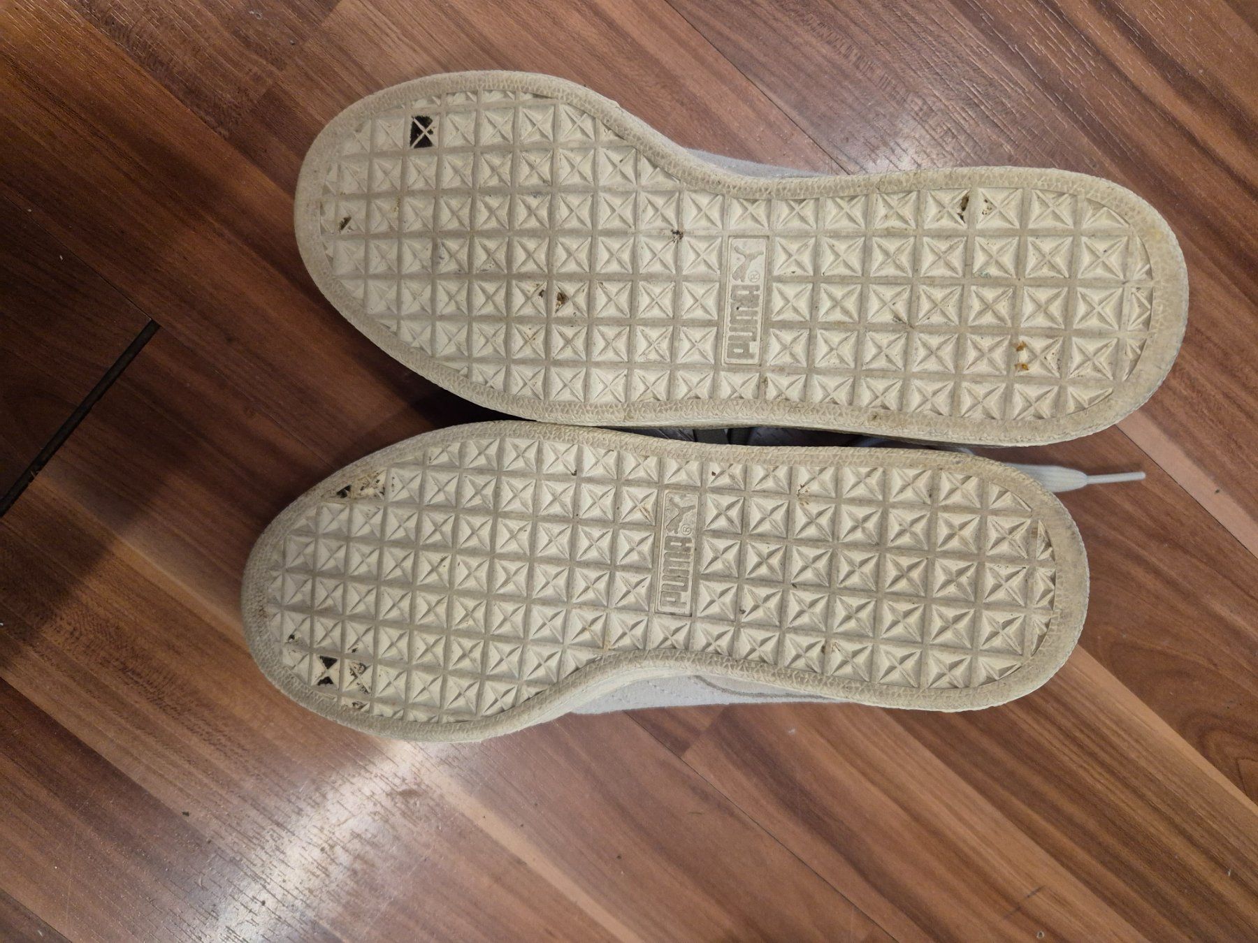 Puma Scarpe da donna: Puma Wildleder Sneaker, beige, Grösse 36 - K3 – Usato da Schwarzenburg venduto da flamingo1970 1