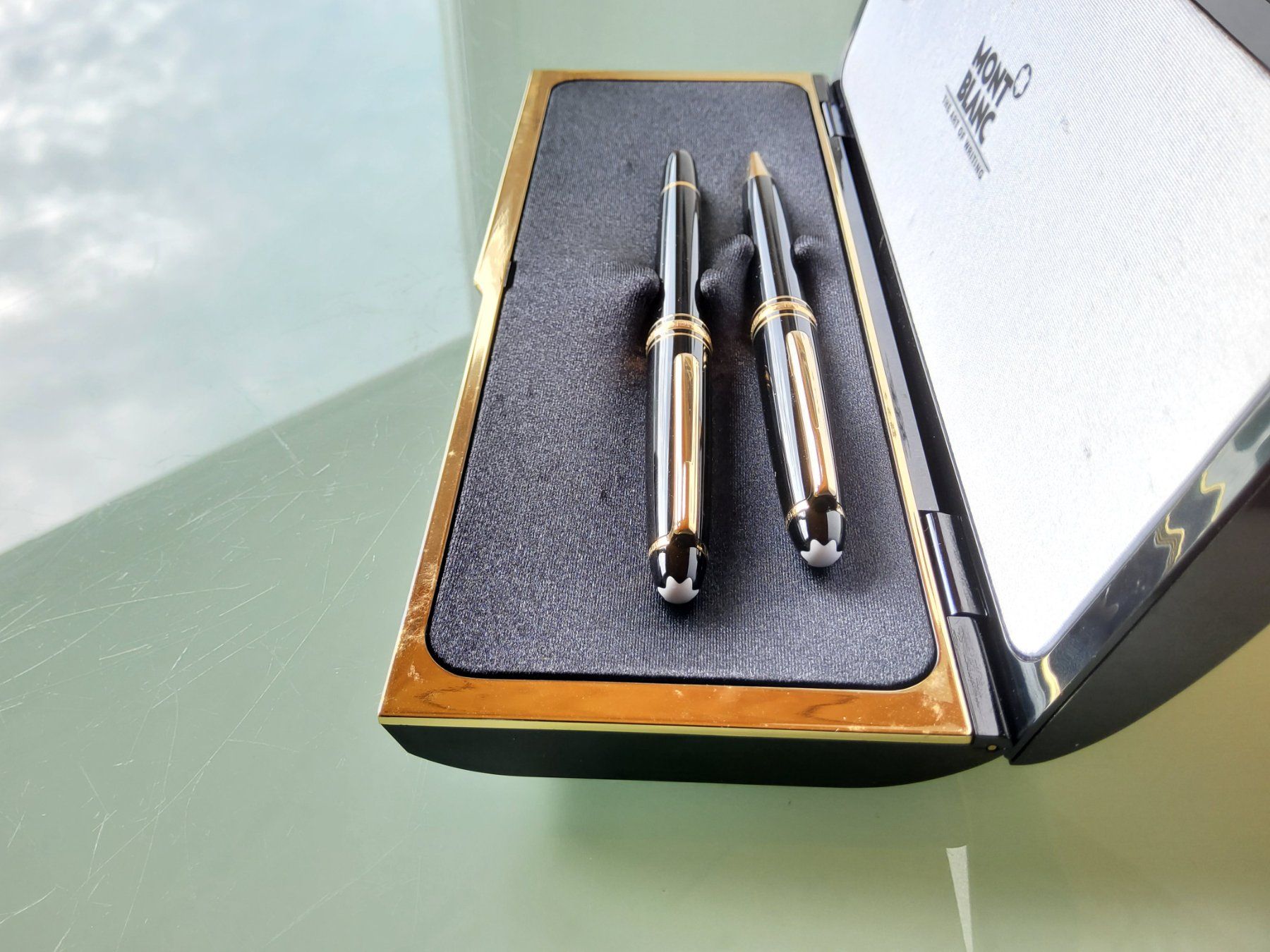 Montblanc Penna & Evidenziatori: Superbe ensemble stylo-bille et roller Montblanc  – Usato da Malleray venduto da Broc-antique 8
