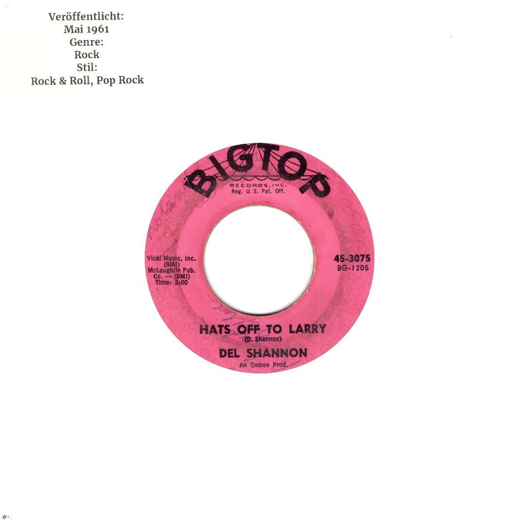 Dischi in vinile: DEL SHANNON – Usato da Bassersdorf venduto da house-of-vinyl