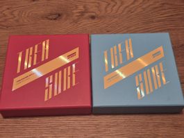 Ateez - Treasure EP.3 Set - Rot und Blau (komplett)