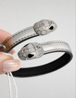 Bracciale Bvlgari Serpenti Pelle Argento Nuoro