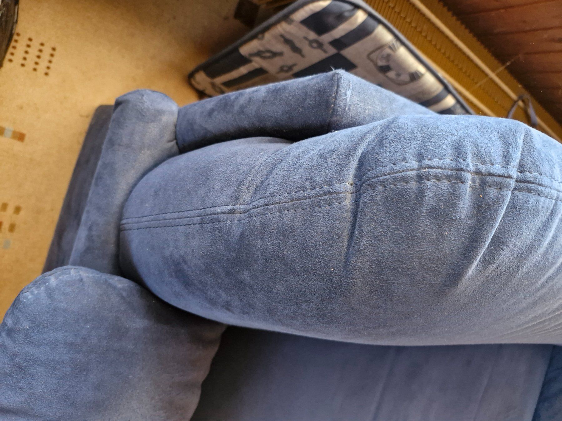 Sofas: Bequemes Dreiersofa blau – Gebraucht aus Siglistorf von Puzzle29 2