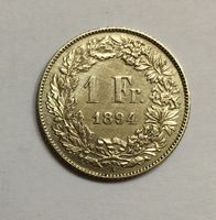 1894 1 Franken unz