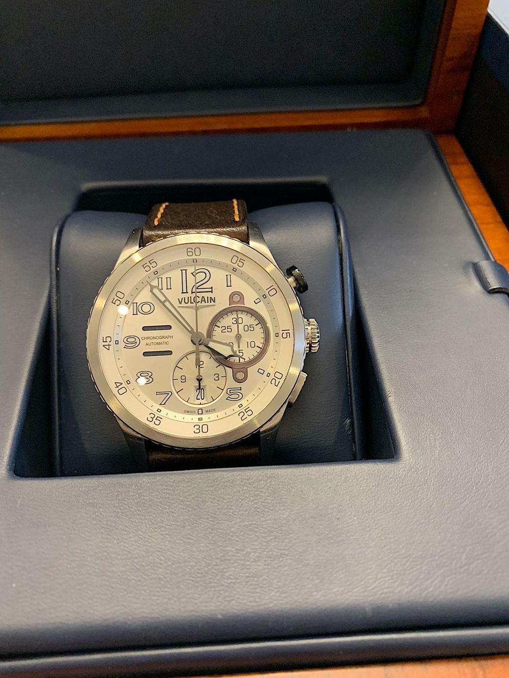 Vulcain Orologi: Vulcain Aviator Instrument Chronograph Automatic – Usato da Widen venduto da reby05 1