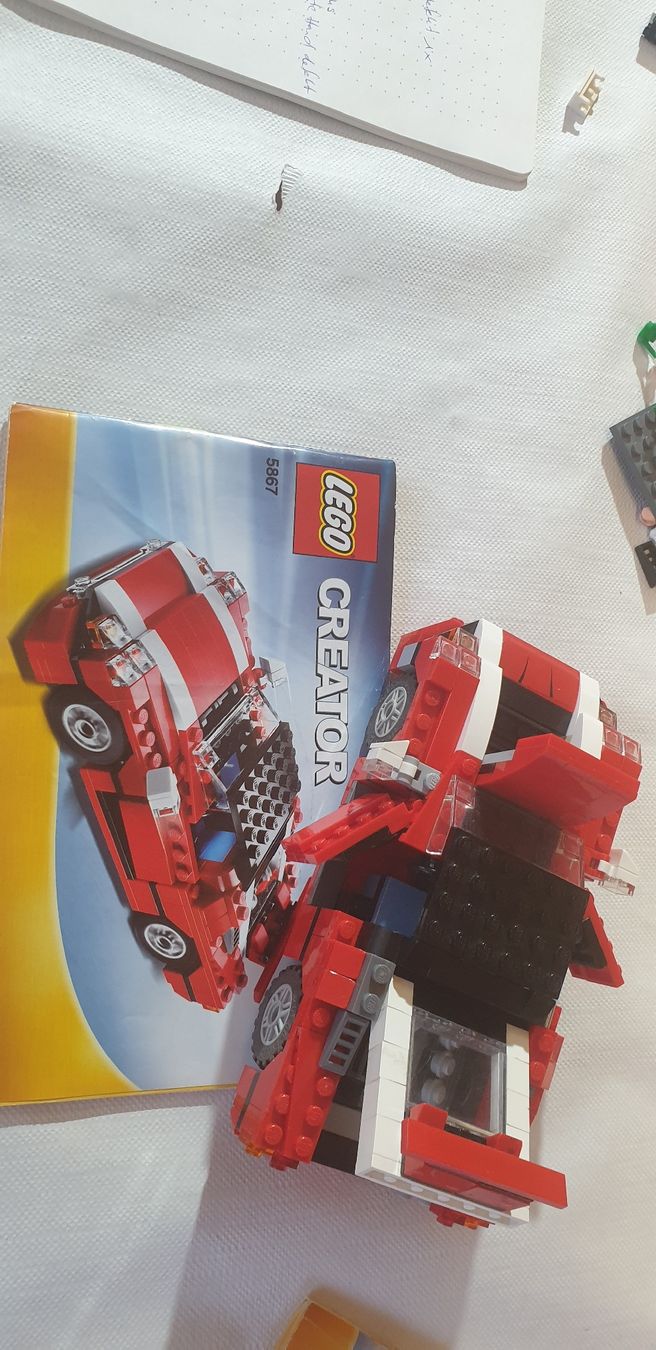 Lego Giocattoli: Lego Creature Sportwagen rot – Usato da Teufen AR venduto da Nepi2