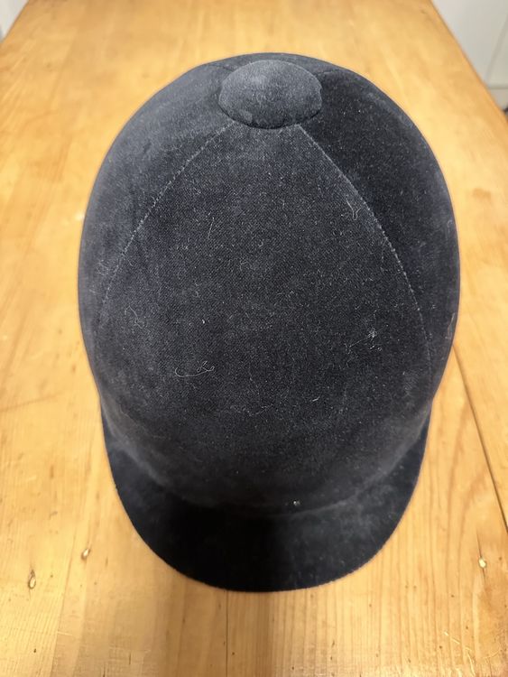 Casque D'Équitation Velours Noir IRH Hunter – Taille 7 1/8 – Équitation Anglaise Vintage