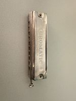 Vintage Chromatische Mundharmonika in C – 10 Loch