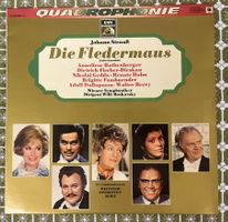 Langspielplatte ab Fr. 1.- -, Johann Strauss-Die Fledermaus