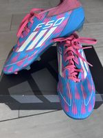 Fussballschuhe Adidas League blau/pink Grösse 42