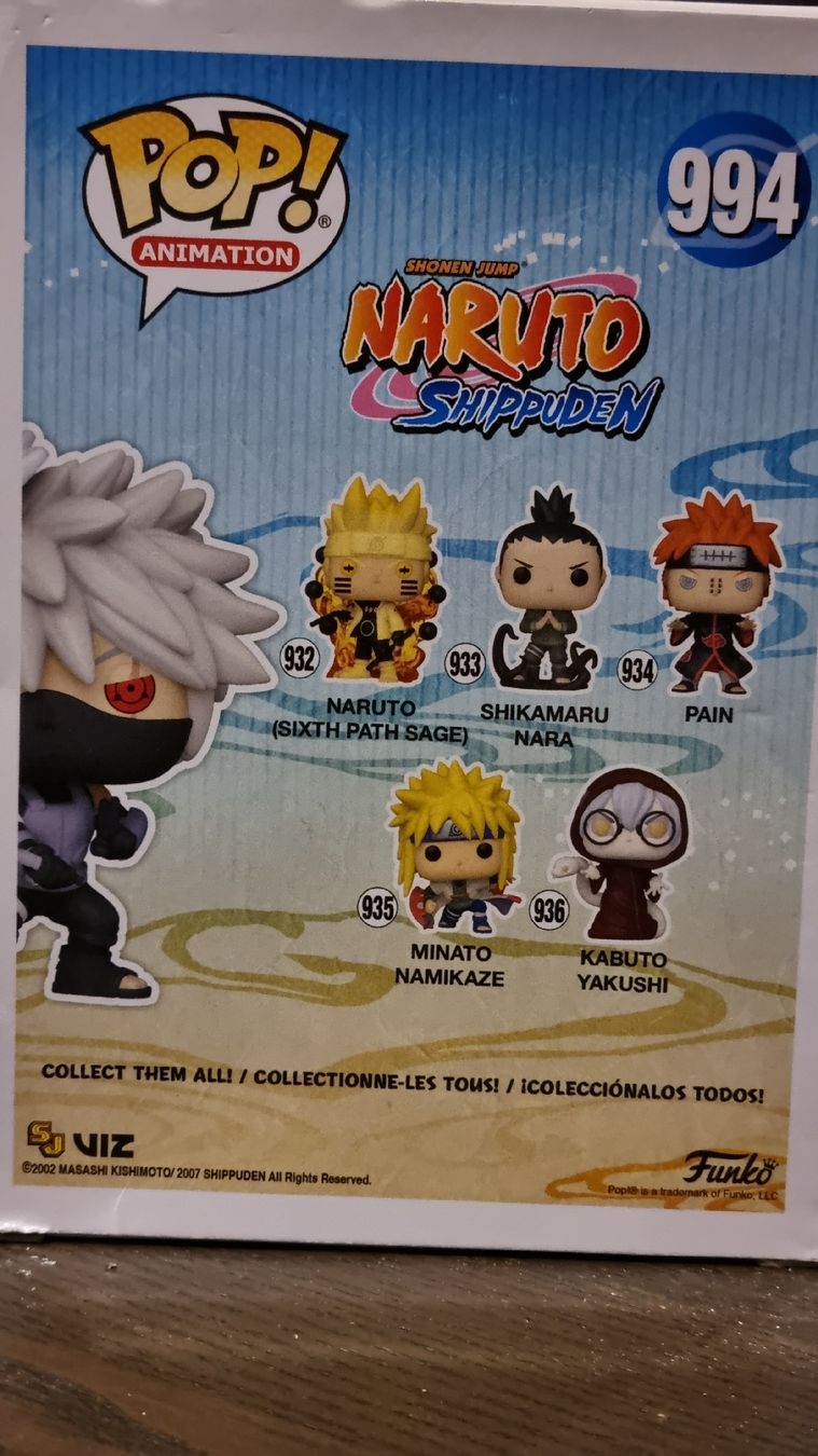 Figuren: pop Kakashi (Anbu) – Neu (gemäss Beschreibung) aus champlan von maigua82 1