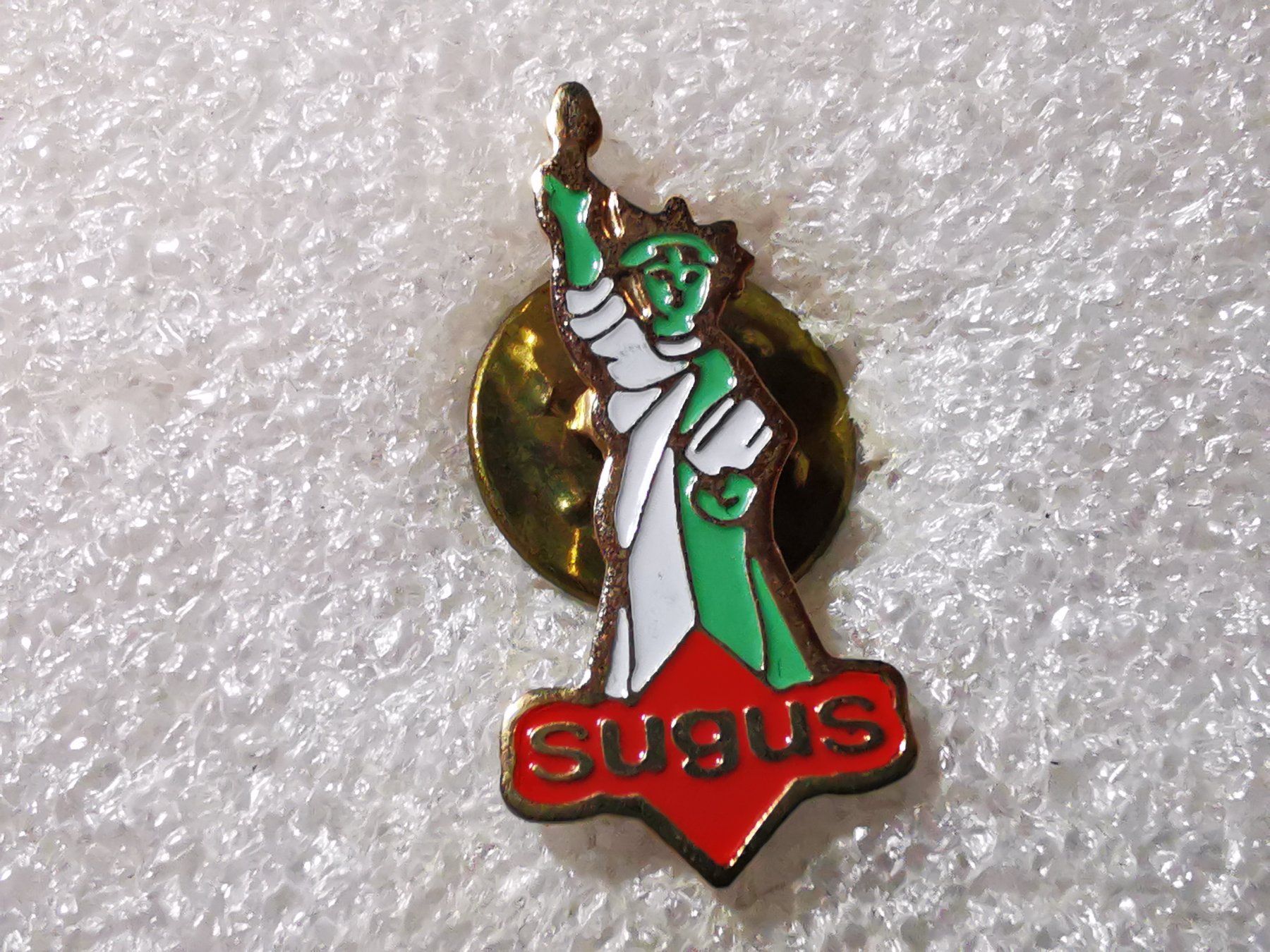 Placchette & Badge: Ansteckpin 31: Sugus – Usato da Oppligen venduto da Pin-Fall-Shop