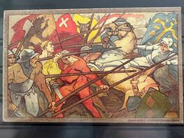 Bundesfeierkarte 1911, Stempel Bahnpost Ambulant