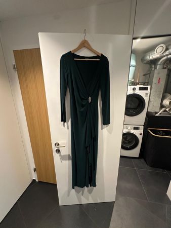 Lauren Ralph Lauren Abendkleid in Dunkelgrün – Grösse 6 – nu