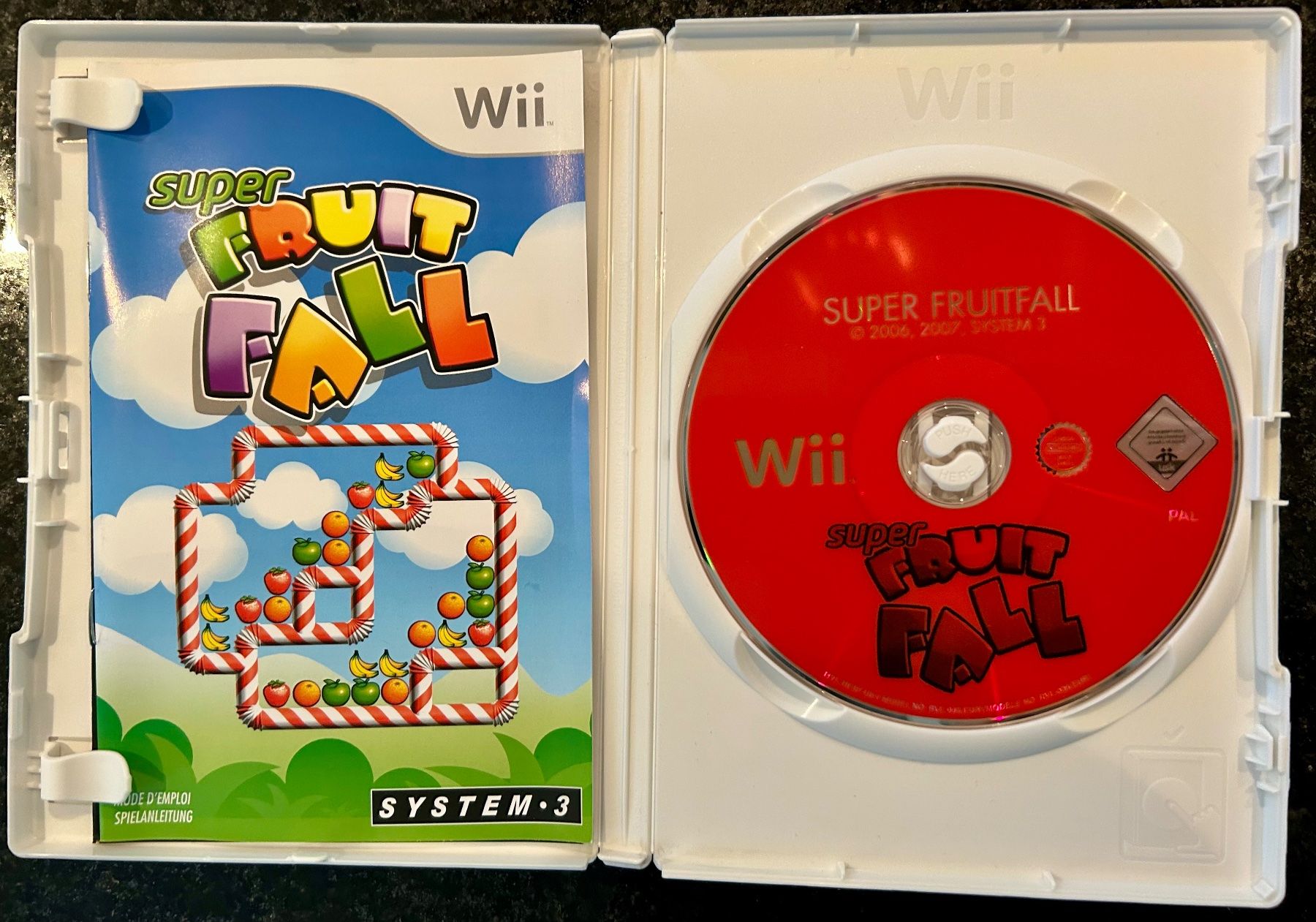 Nintendo Giochi: Nintendo Wii - Super Fruit Fall – Usato da Arlesheim venduto da thoma2010 2