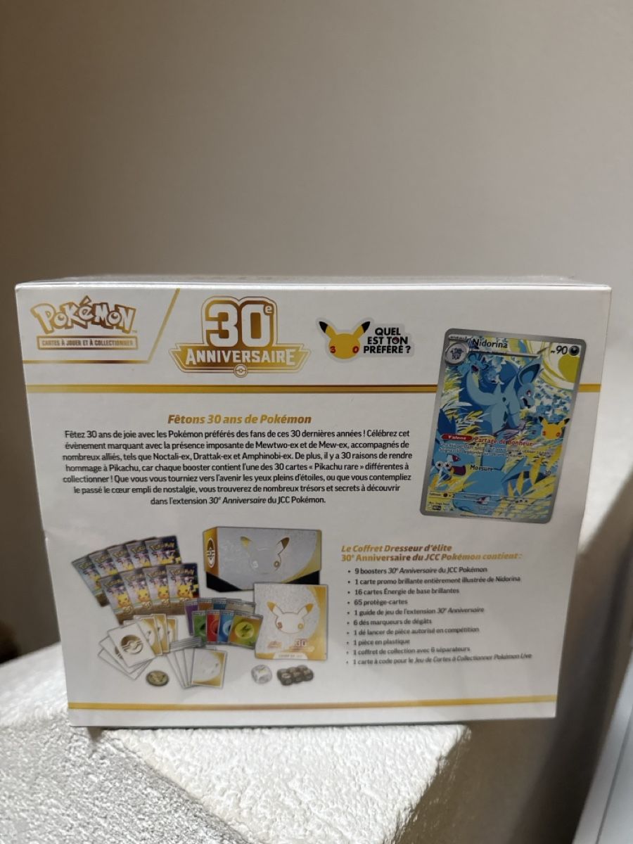 Pokémon Sammelbilder & Trading cards: Pokemon ETB 30th Anniversary FR – Neu und originalverpackt aus Corminboeuf von hna_jq22 3