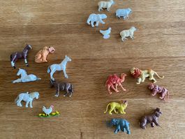 Konvolut vintage Tiere Pferd Tiger Huhn BRITAINS und Hong Ko