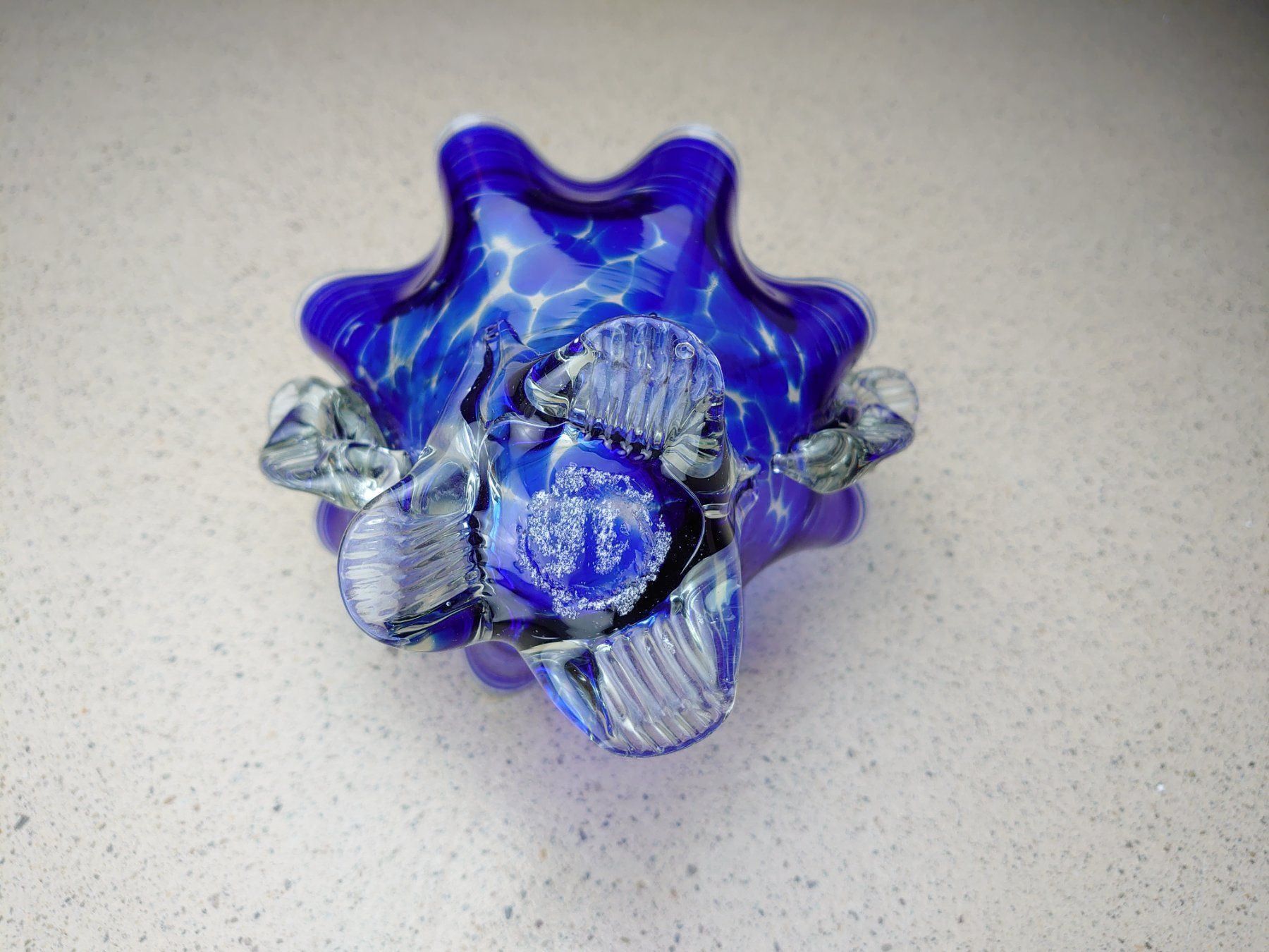 Murano Vasen & Gefässe: Murano Obstkorb blau – Gebraucht aus Zürich von safenia87 4