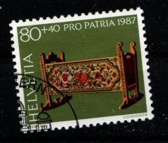 Tous les timbres: 1987 / PP Schweizer Museen / Bauernmöbel – D'occasion à Schaffhausen par poststamp