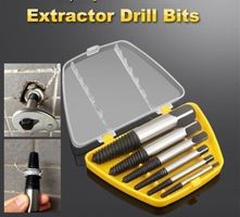 Screw Extractor Set 6 Stück Neu! Box Rot