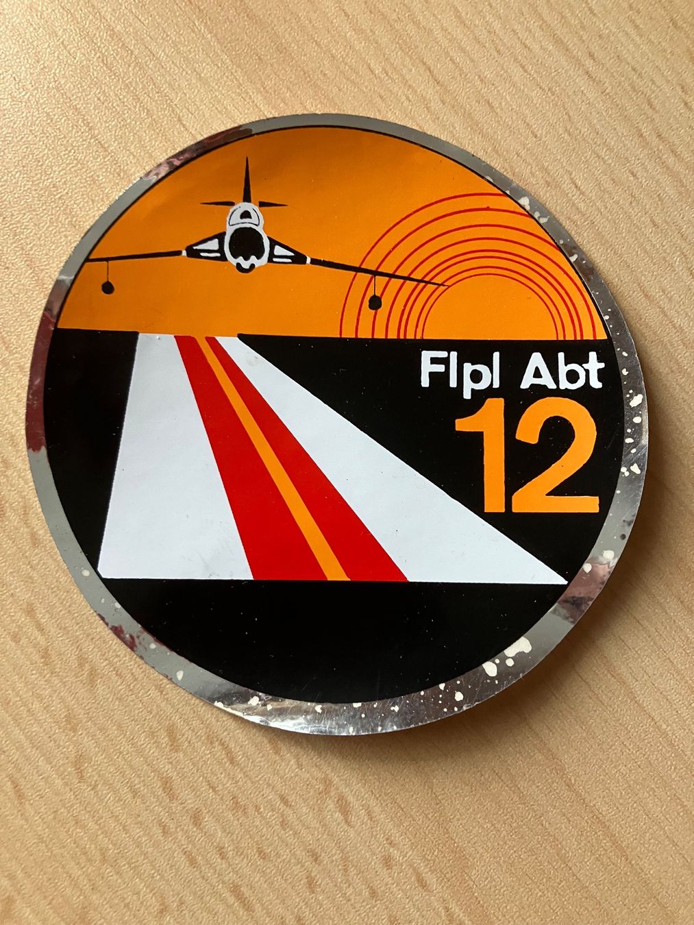 Sticker: Originale Schweizer Luftwaffe Staffel 12, Kleber, Rarität – Nuovo (secondo la descrizione) da Rüegsauschachen venduto da limek