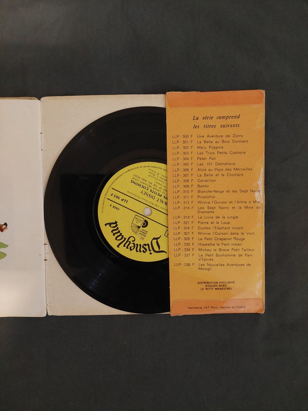 Dischi in vinile: Disney Vinyle L. Durée 1971 Les 3 Pts. Cochons BE+ – Usato da Genève venduto da Blu_BD 2