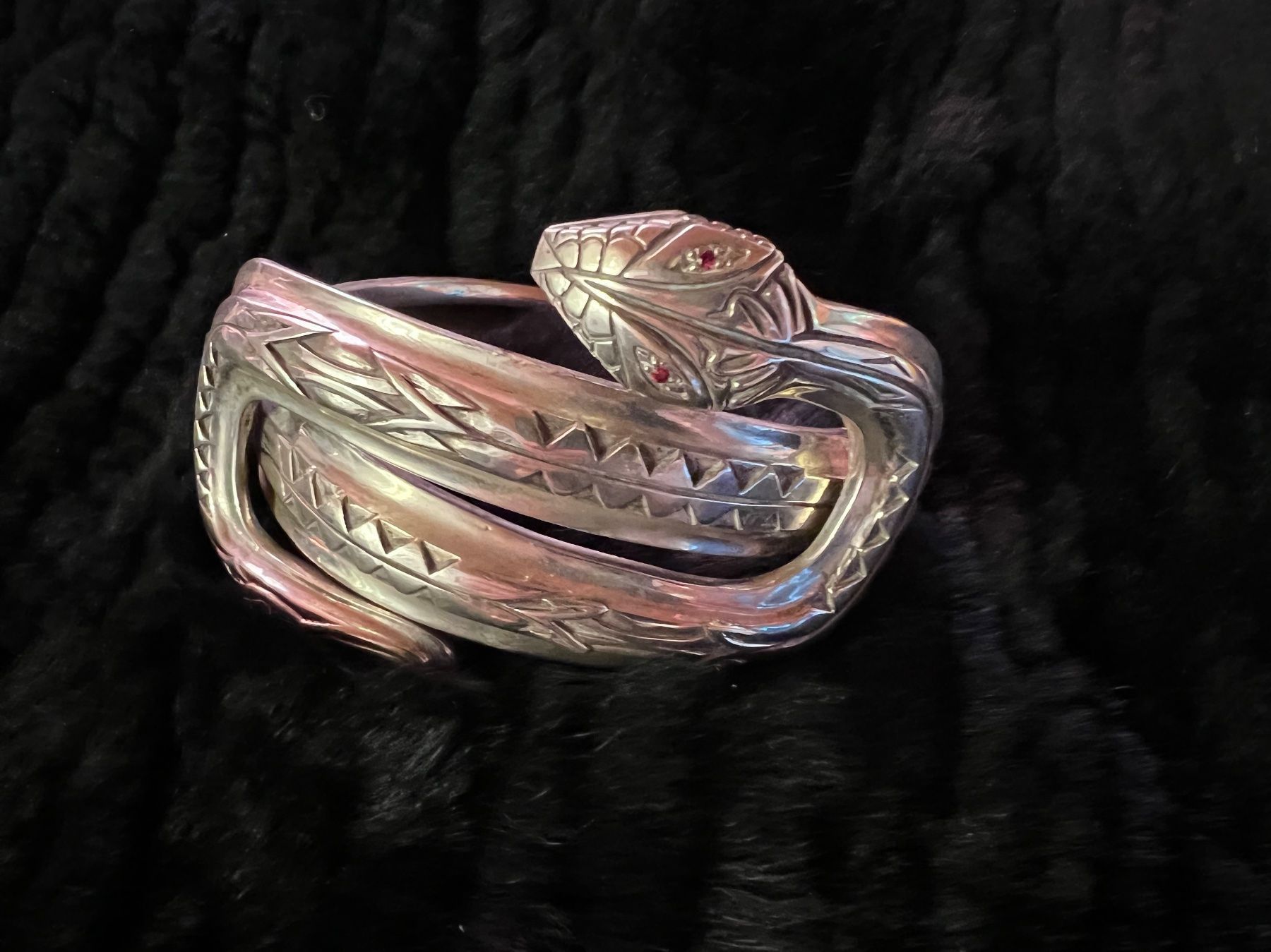 Armbänder & -reifen: Armspange Unikat 925 Silber Handarbeit Statement 207 gr. – Neu (gemäss Beschreibung) aus Dielsdorf von Wunderkiste