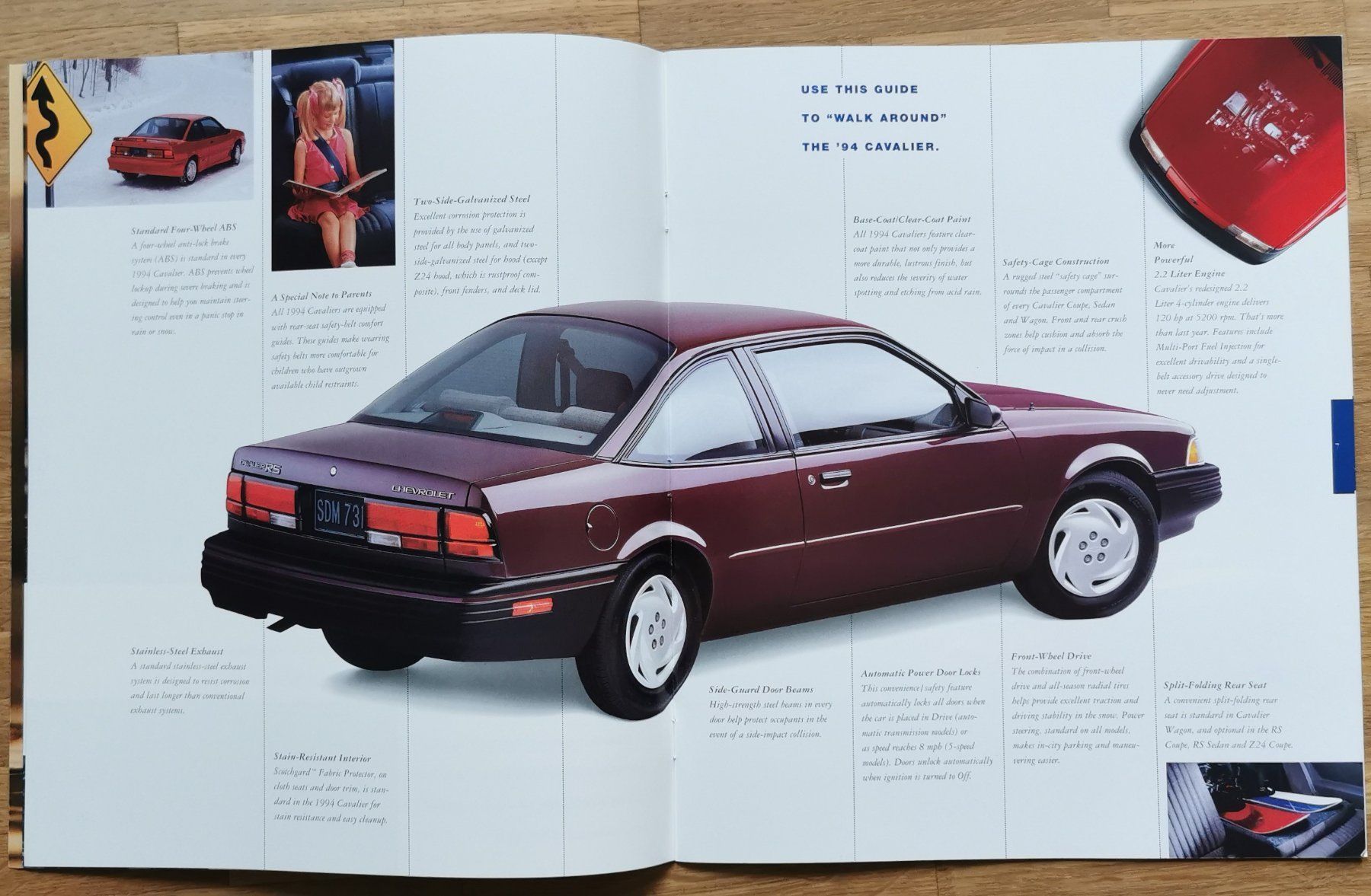 Chevrolet Documenti: CHEVROLET CAVALIER 1994 – Nuovo (secondo la descrizione) da huenenberg venduto da Suizofelize 8