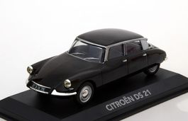 Citroën DS 21 Pallas Berline 1965-1967 schwarz     1:43