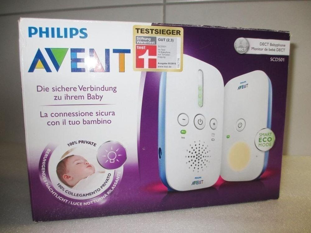 Philips Avent, Babyphone SCD501, C3 | Kaufen auf Ricardo