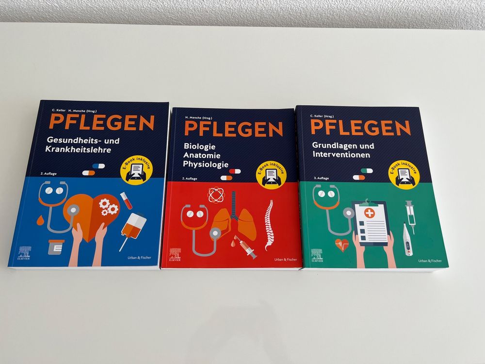 PFLEGEN Lernpaket 2.A. | Schulbücher (Gebraucht) in Niederrohrdorf für ...