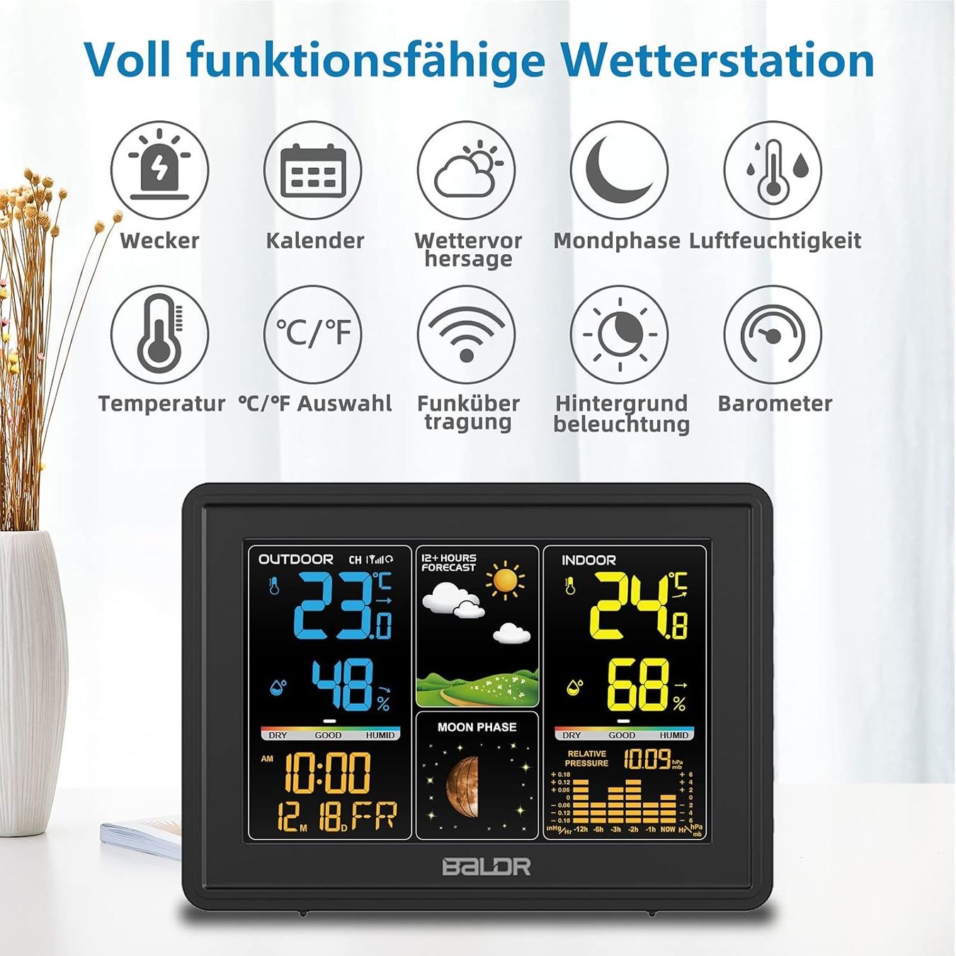 Altro per la casa: Wetterstation Funk mit Außensensor – Nuovo e nell'imballaggio originale da Nuglar venduto da SaleRitter 4