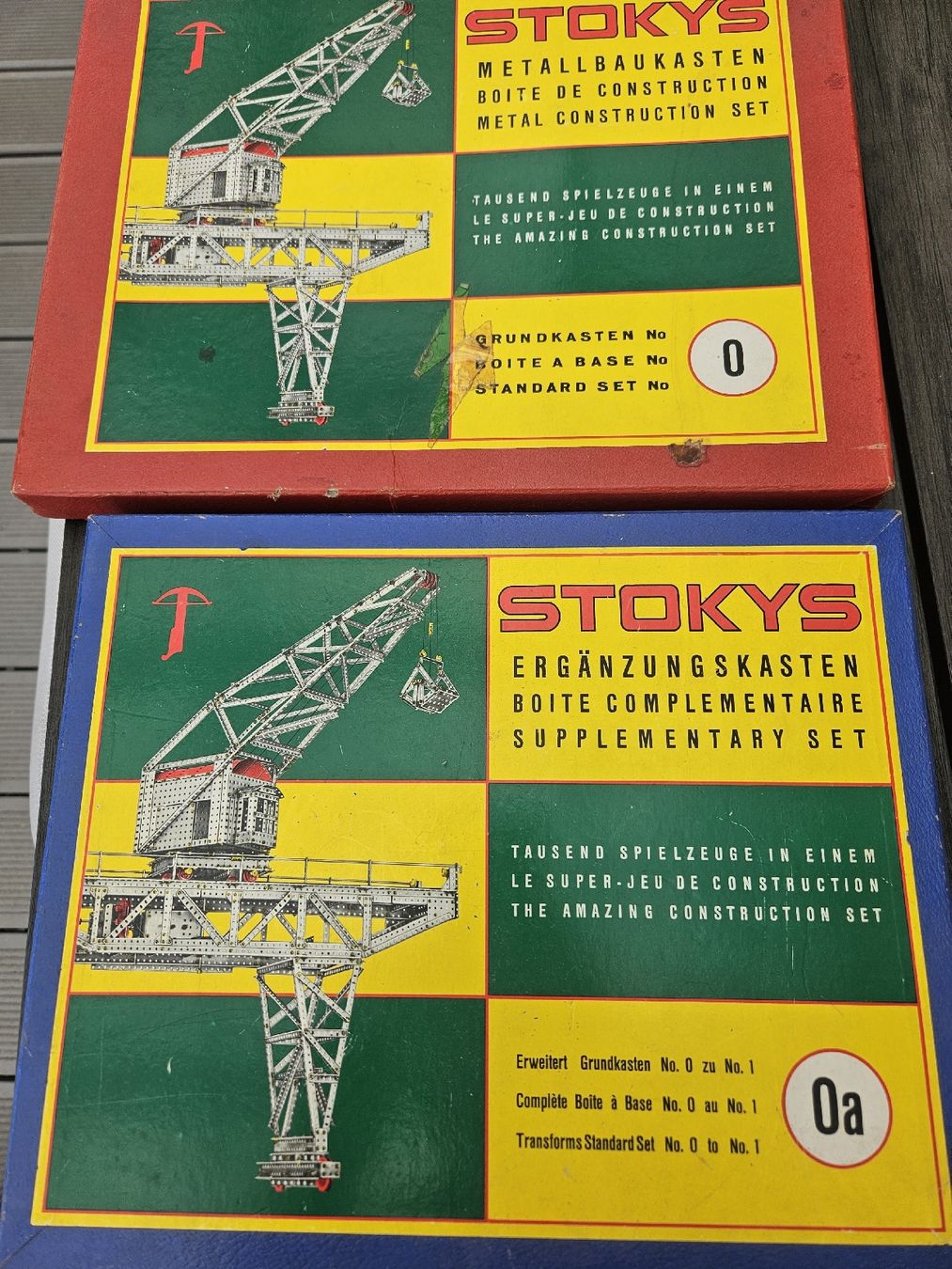 Stokys Kit di costruzioni: Stokys 2 Kisten – Usato da Mühlethurnen venduto da Zauberfee3