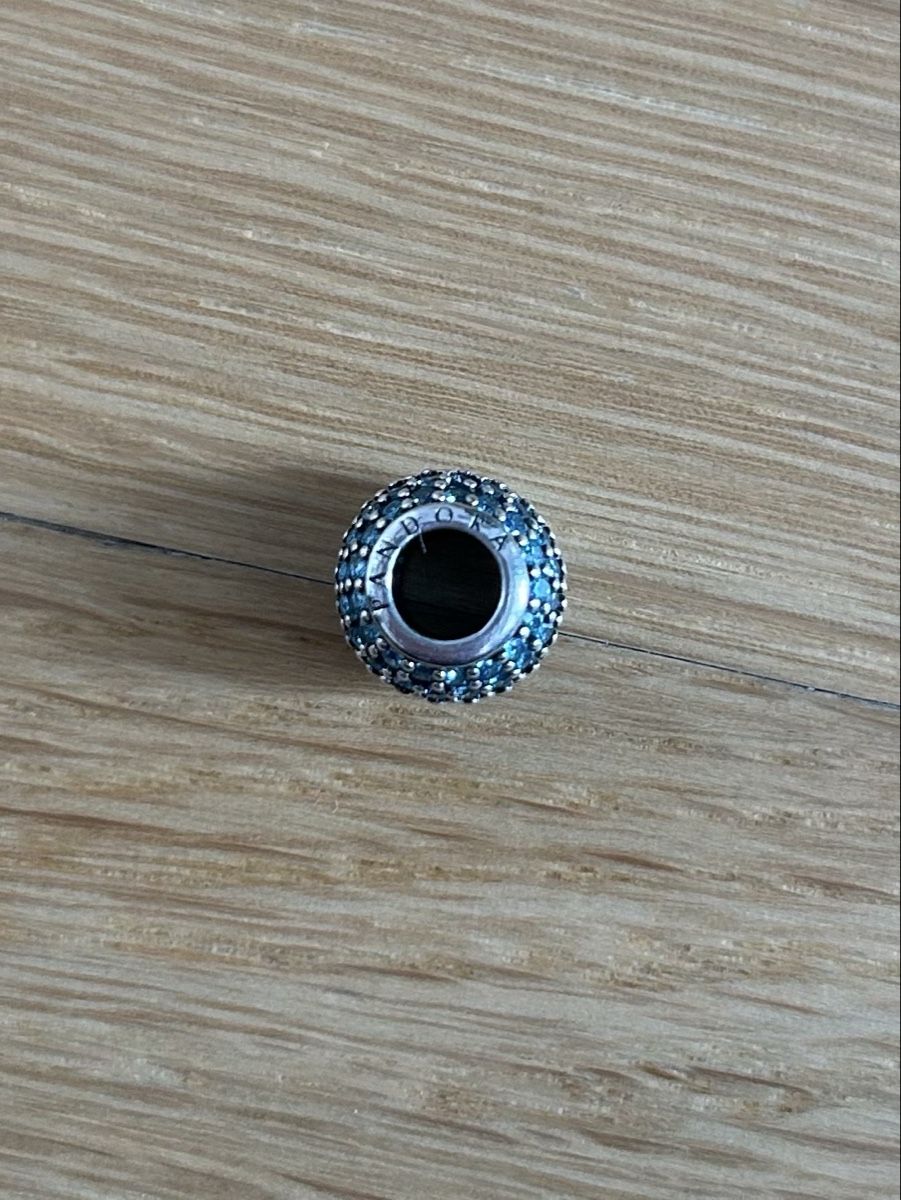Pandora Altri gioielli: Original Pandora Charm mit blauem Pavé – Usato da Bern venduto da Ilikebluegems 3
