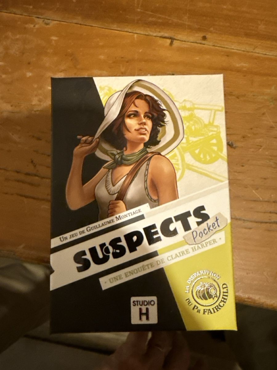 Giochi: Suspects - La disparition du Pr Fairchild – Nuovo (secondo la descrizione) da Meinier venduto da fabdab