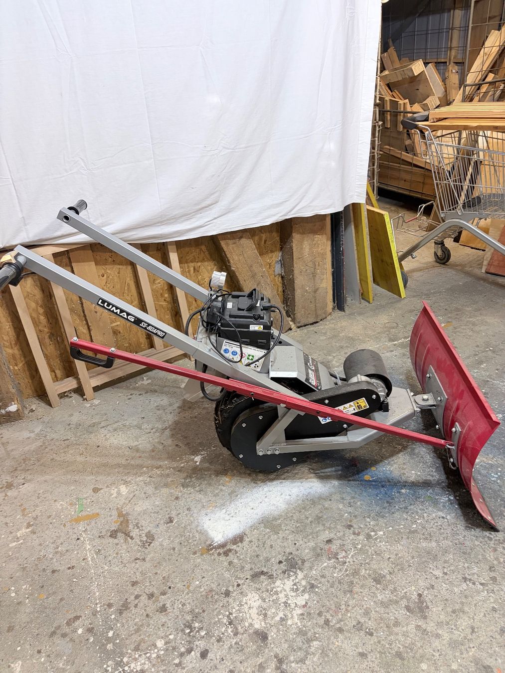 Sgombero neve: UMAG SS-80APRO Elektro-Schneeschieber Akku – Usato da Sevelen venduto da Tschitschi 1