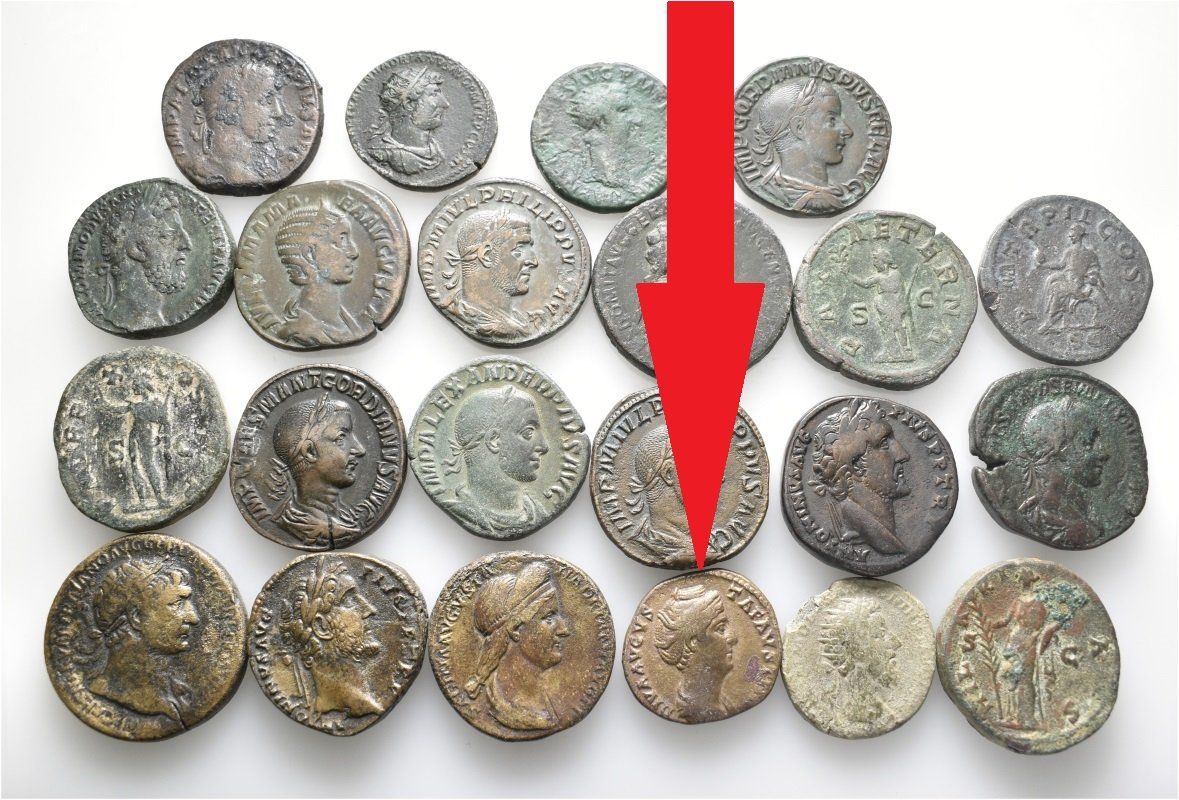 Tutti le monete: DIVA FAUSTINA münze – Usato da La Sarraz venduto da classicworldcoins 2