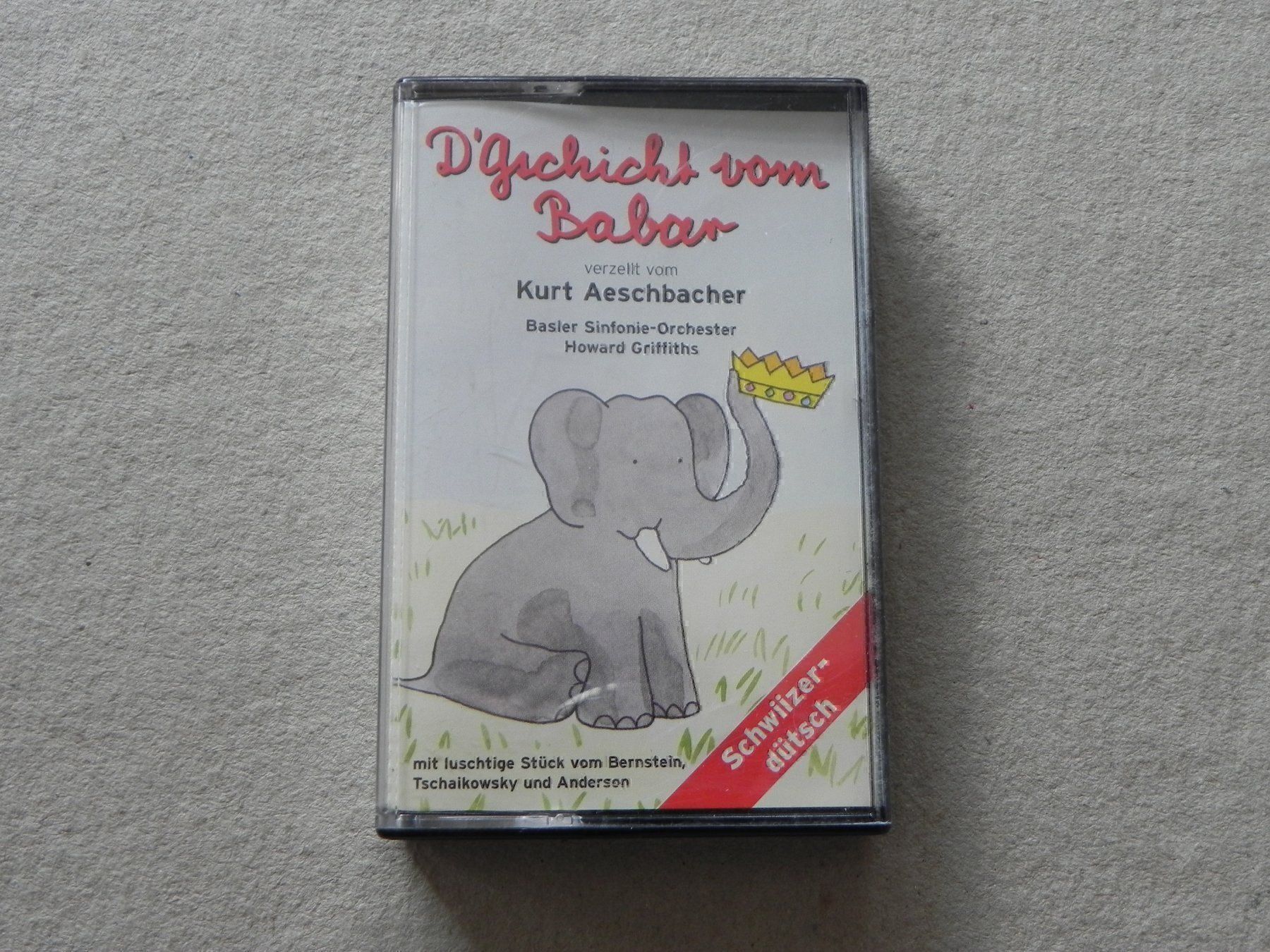 Kompaktkassetten: MC Kindergeschichte Babar Aeschbacher – Gebraucht aus Siebnen von krimsie