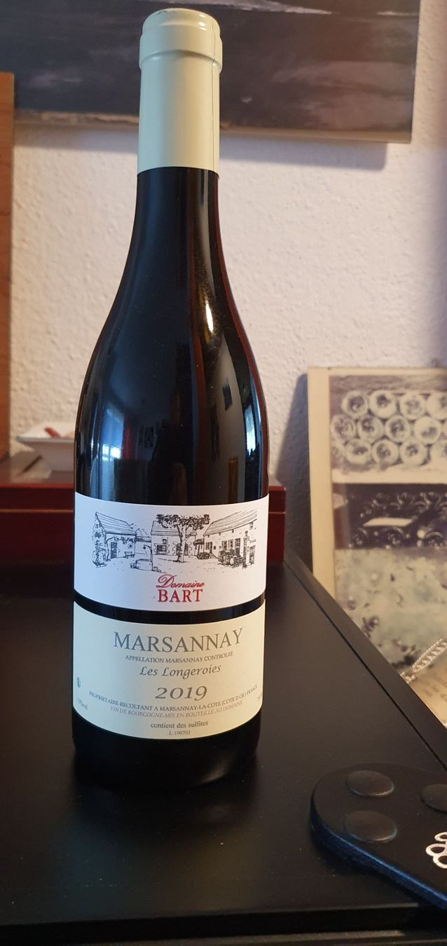 Vino: MARSANNAY 2019 DOMAINE BART – Nuovo e nell'imballaggio originale da Lenzburg venduto da Reto013 1