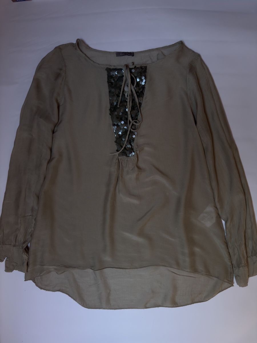 Blusen: Chemisier Kosmika taille S, soie et viscose – Gebraucht aus Vuippens von Anna_as