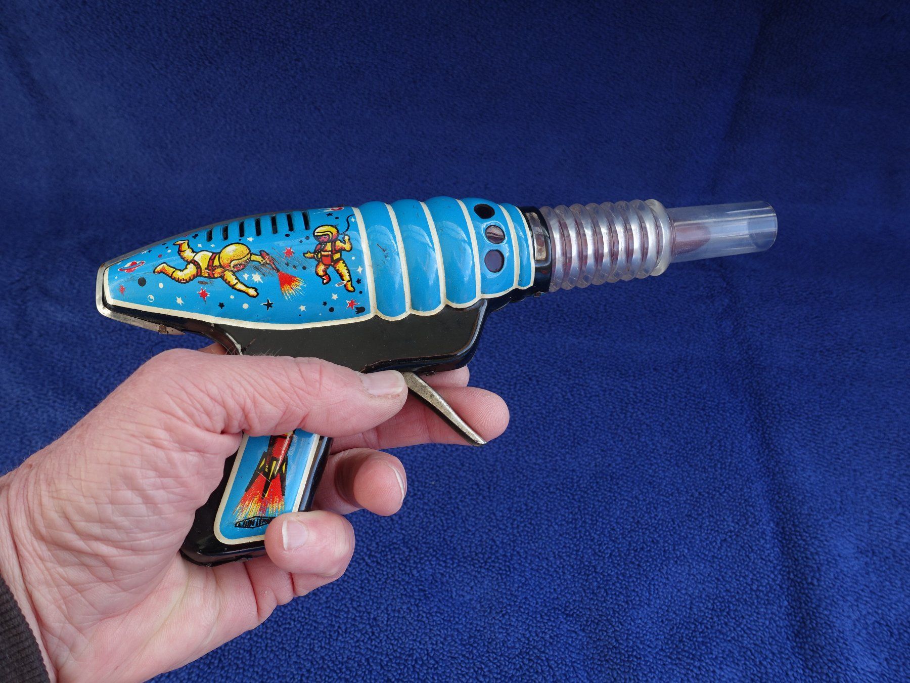 Giocattoli: Spacegun - Blechspielzeug – Usato da Adliswil venduto da jauense