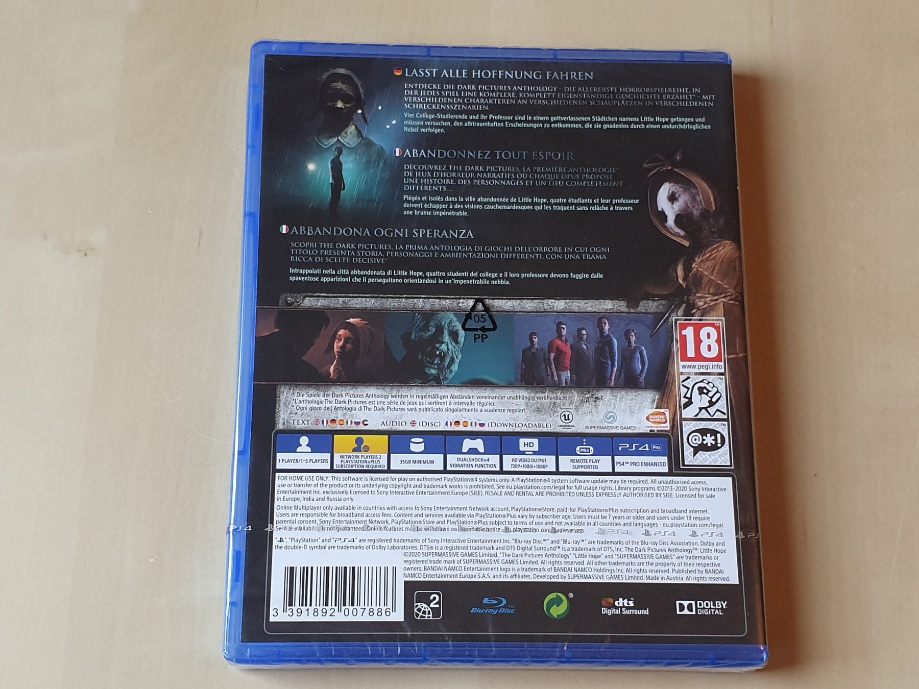 Sony Spiele: Little Hope neu und ovp – Neu und originalverpackt aus Stansstad von collectorsshop 1