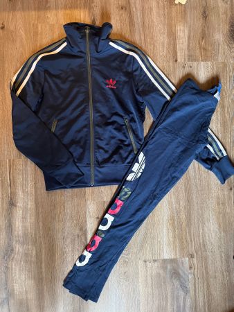 ADIDAS 🖤🩶💚🩷💙 set jaquette & leggings XS et M