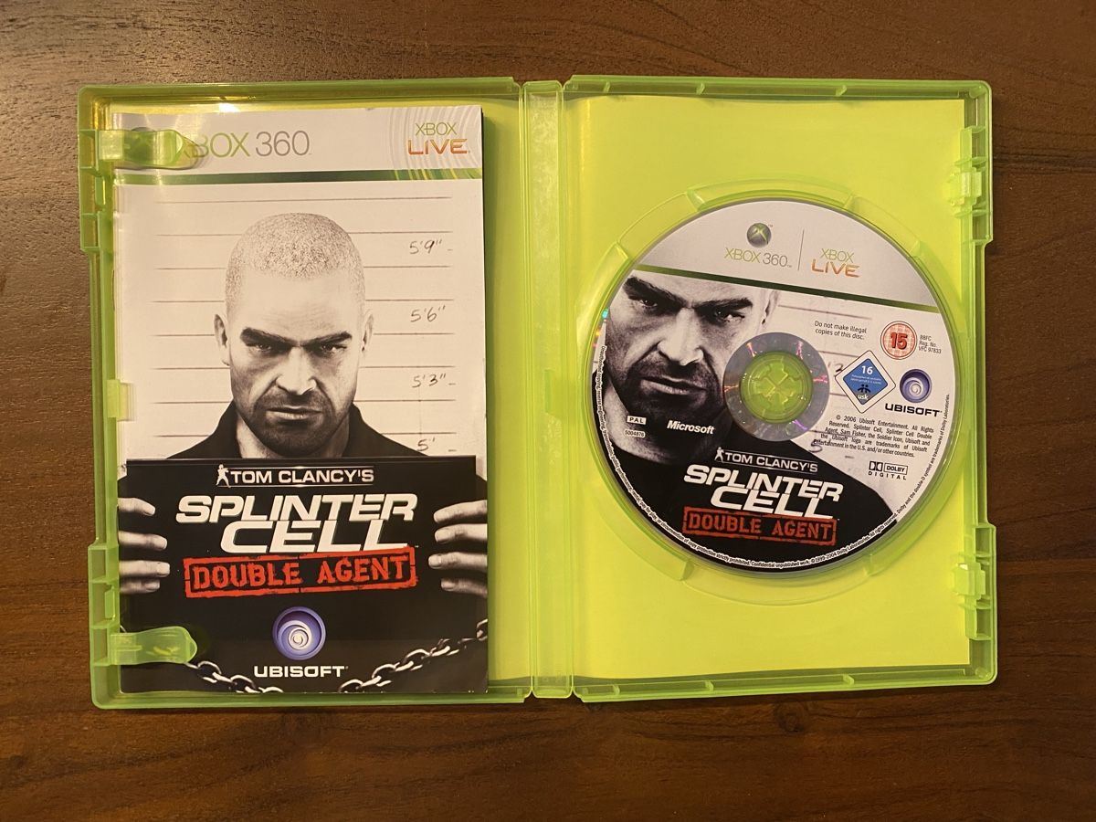 Microsoft Spiele: Tom Clancy's Splinter Cell Double Agent für Xbox 360 – Gebraucht aus Thunstetten von Virus_33 1