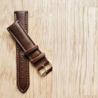 Bracelet de montre en cuir de veau souple 22 mm  unisex