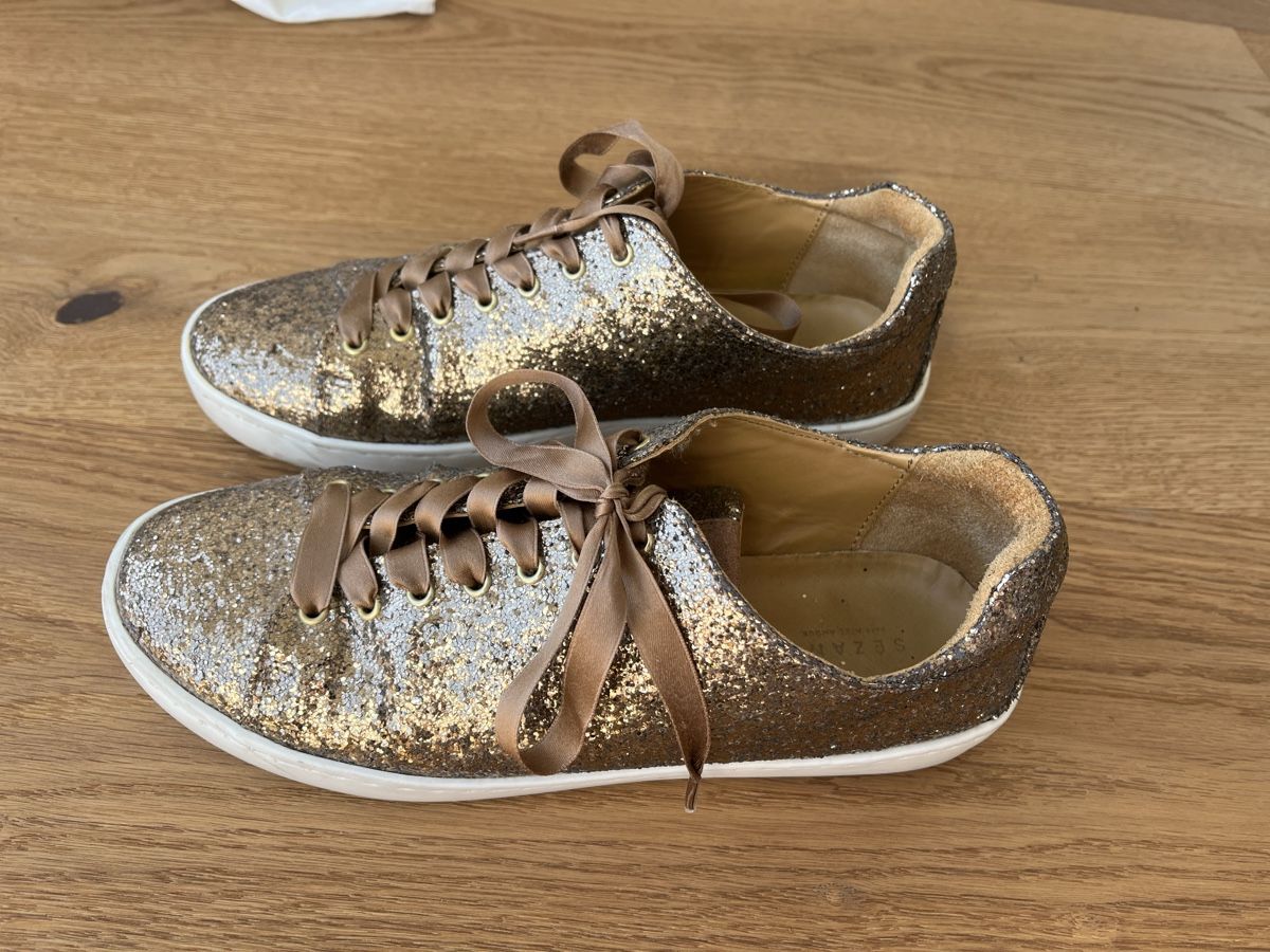 Sezane Scarpe da donna: Sneakers Jack Sézane glitter - 38 – Nuovo (secondo la descrizione) da Thalwil venduto da Salome89CH 1