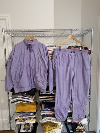 80’s Vintage Adidas Full Tracksuit Rare Size XL can fit L