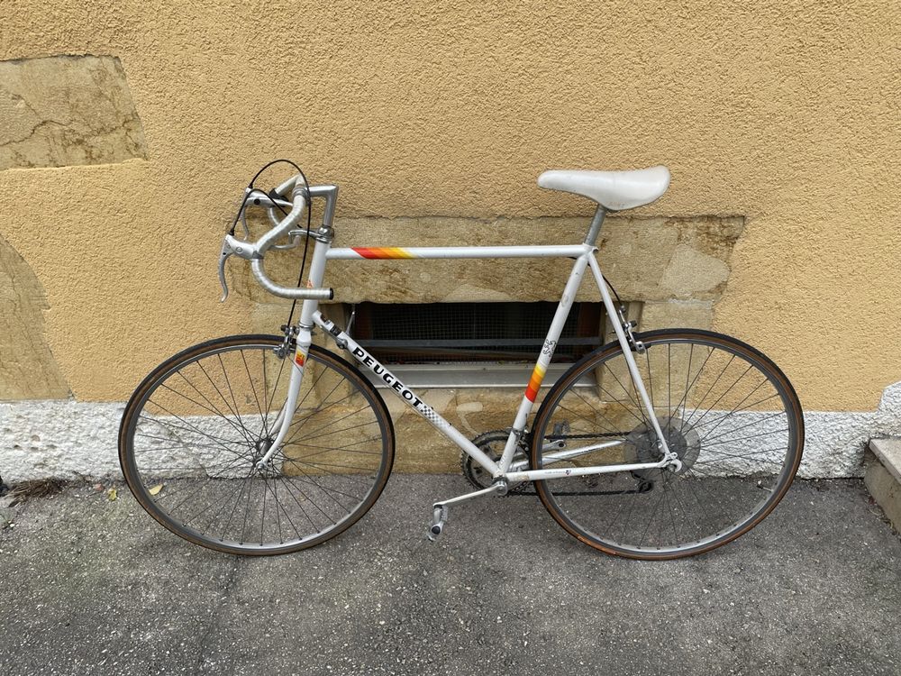 Guidon Potence Aluminium Vintage 1945-55 Pour Vélo Ancien (hors Peugeot)