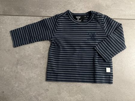 Hummel Langarmshirt, Sweatshirt, blau, Gr. 56 w. Neu