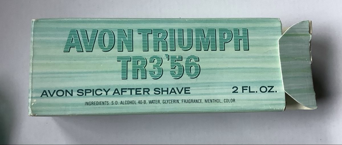 Statuette: Triumph Tr3 56 Aftershave Glasflasche – Usato da Theilingen venduto da TinaKr. 4