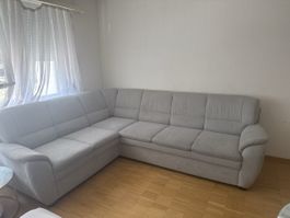 Ecksofa grau